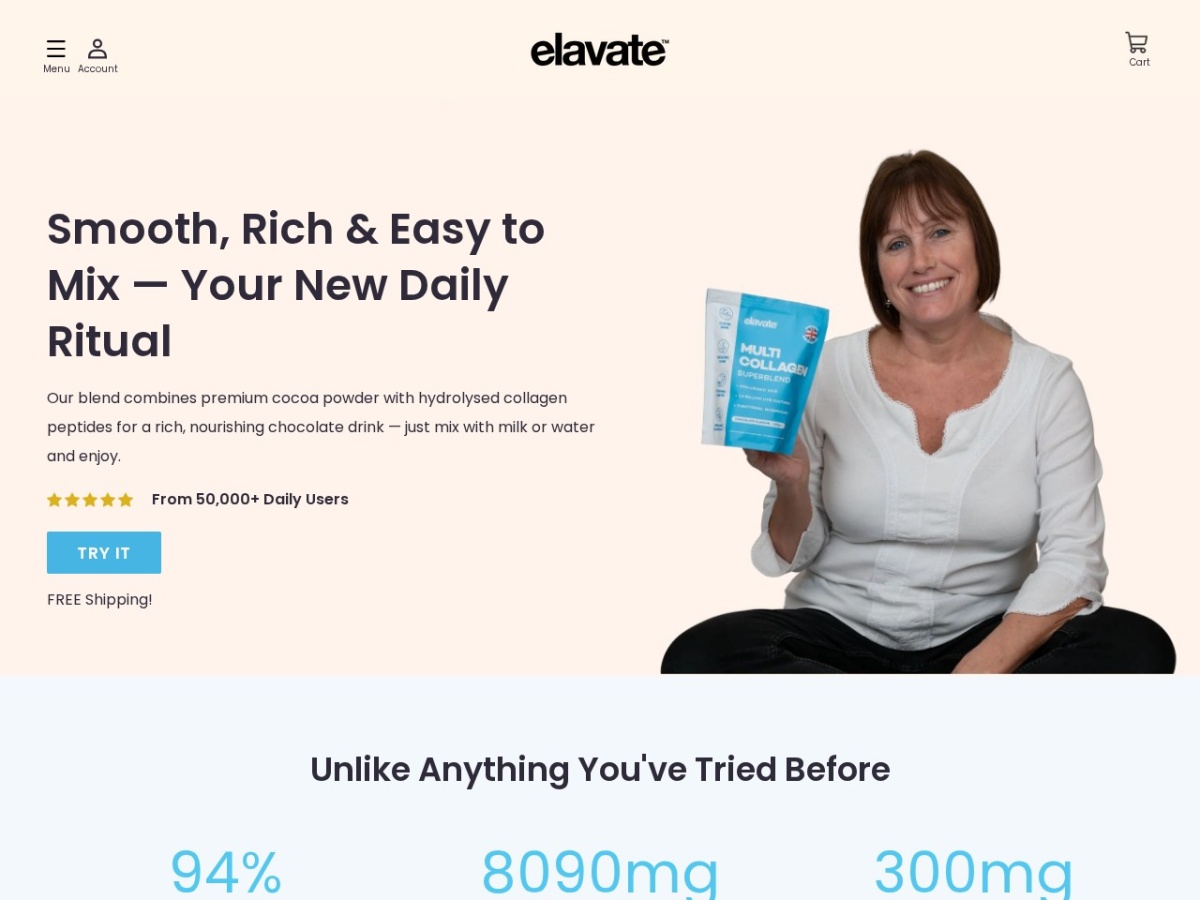 Preview of elavate.com