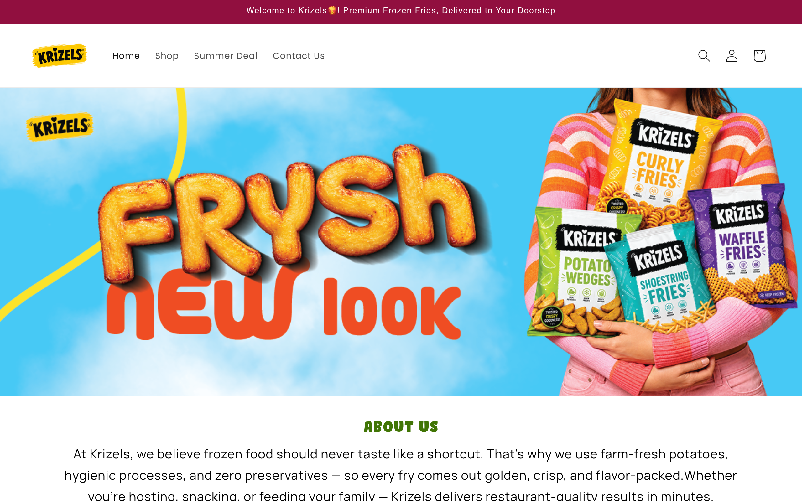 Preview of krizels.com
