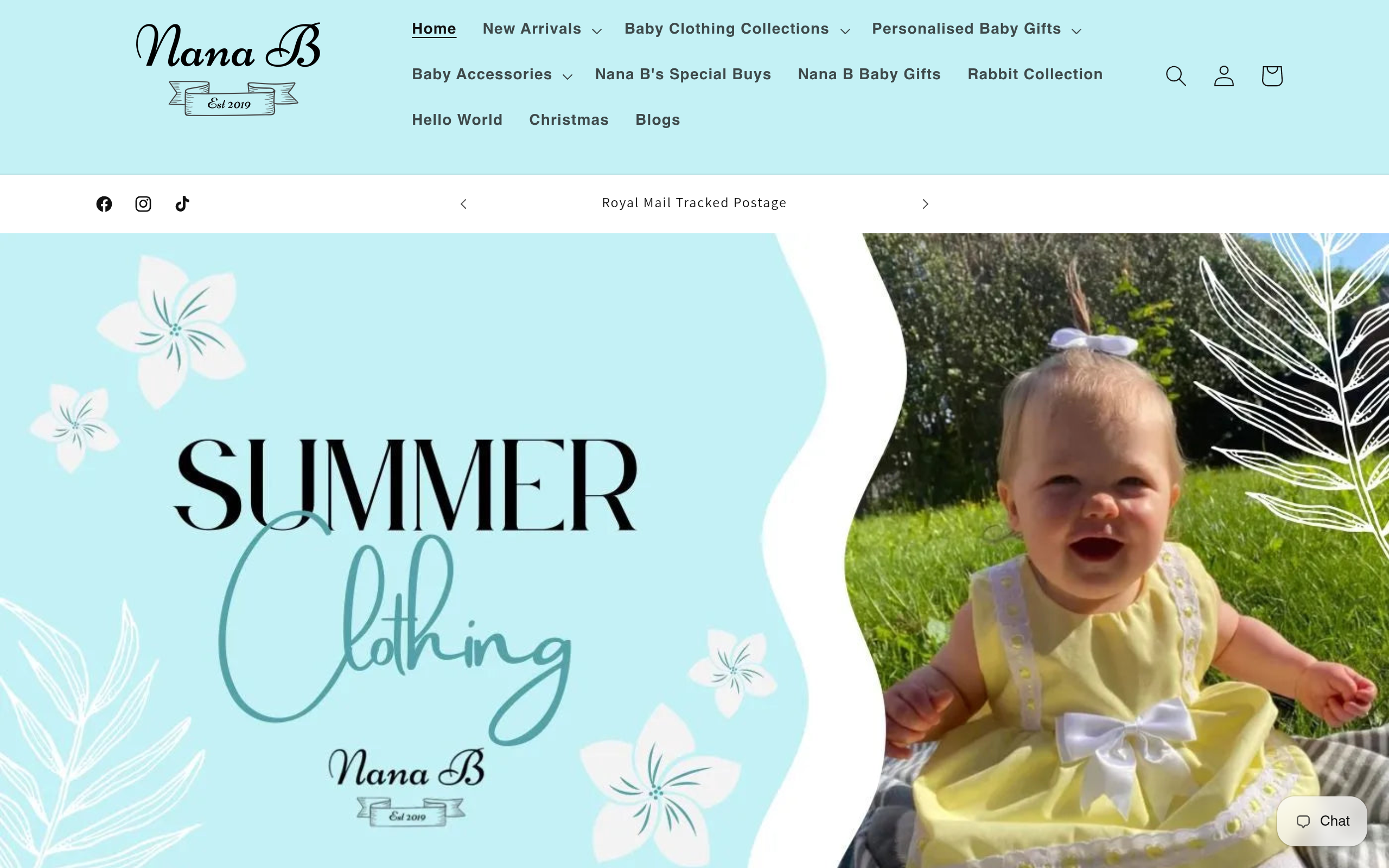 Preview of nanabboutique.com