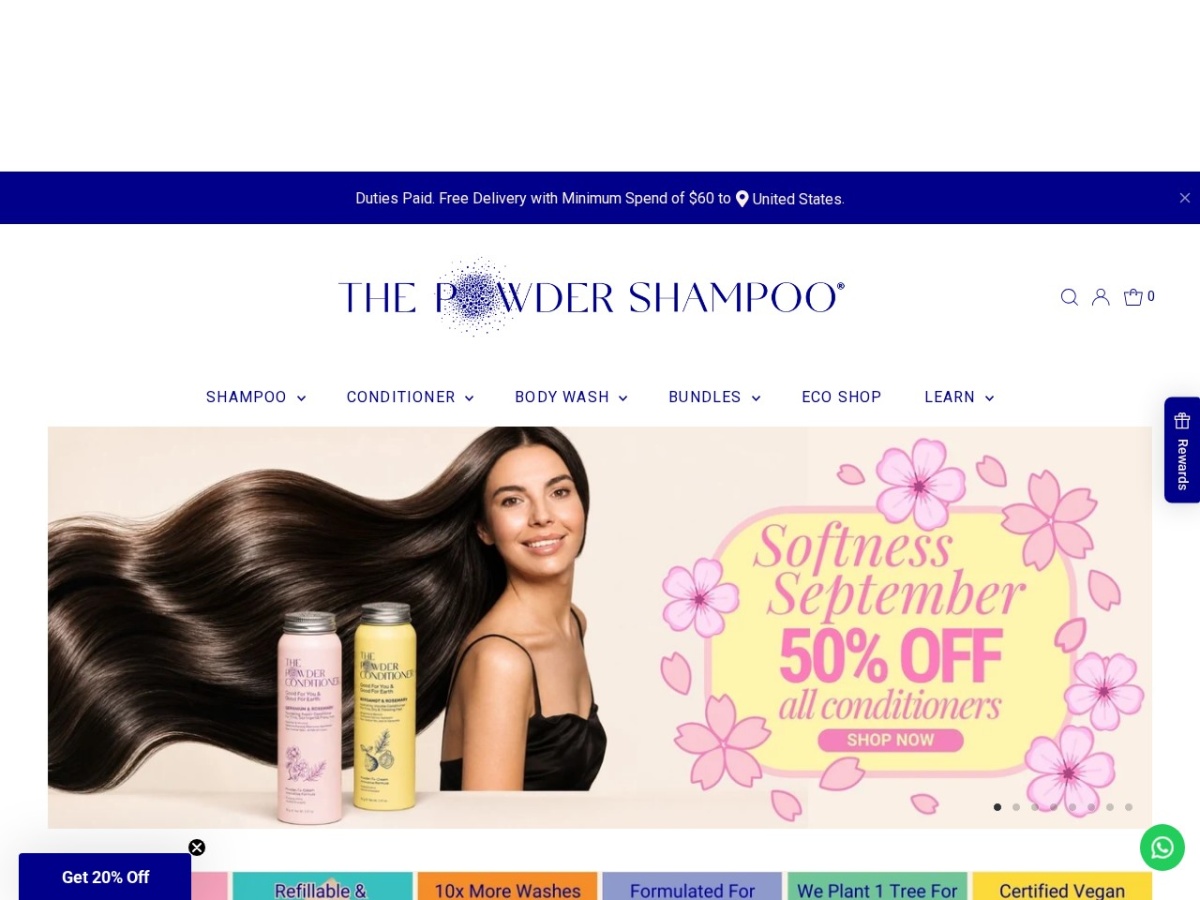 Preview of thepowdershampoo.com